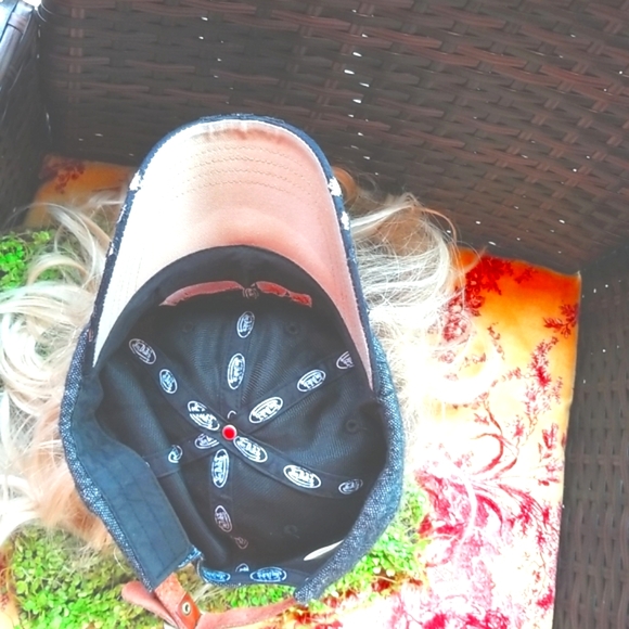 VON DUTCH Embroidery Black Wool Baseball Sporty Grey Vintage Round Bill  Hat NEW - Picture 10 of 13